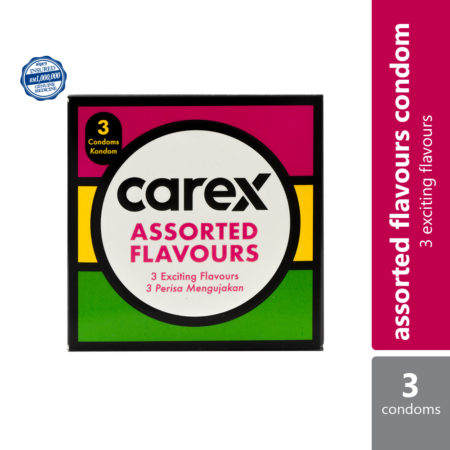 Carex Assorted Flavour 3s | Condom