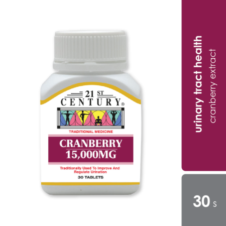 21st Century Cranberry 15000Mg 30s | Urinary Tract Health