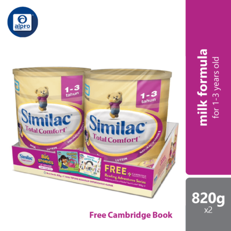 Abbott Similac Total Comfort Plus 1-3 Tahun 2x820g | Free Cambridge Book