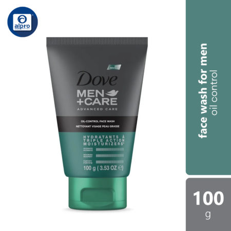 Dove Men+care Oil-control Face Wash 100g I Oil Control