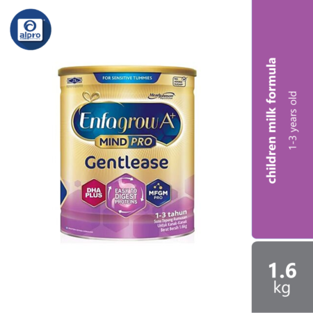 Enfagrow A+ MindPro Gentlease 1.6Kg | For 1-3 Years Old