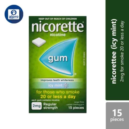 NICORETTE Gum Icy Mint 2mg x 15s | Quitting Smoking