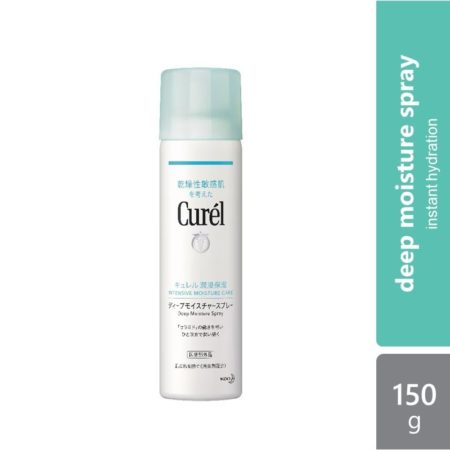 CUREL DEEP MOISTURE SPRAY 150GCurel Deep Moisture Spray 150g | Instant Hydration for Face & Body