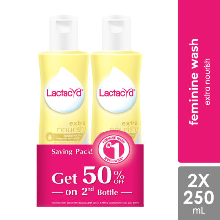 Lactacyd Extra Nourish 2x250ml