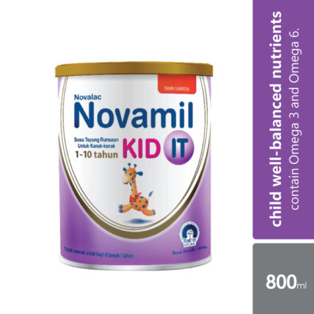 Novalac Novamil Children's Milk Formula 800g | For Age 1-10 Years Old