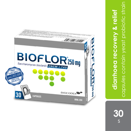 Bioflor Capsules 250mg 30s | Diarrhoea Recovery & Relief