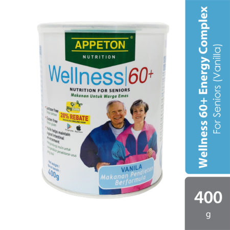 Appeton Wellness 60+ Energy Complex 400g | Complete Nutrition for Adults