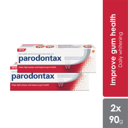 Parodontax Fluoride Toothpaste Daily Whitening 90g 2s