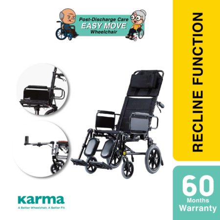 Karma Standard Reclining Wheelchair KM-5000 | Lightweight