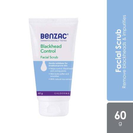 Benzac Blackhead Control Facial Scrub 60g