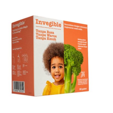 Invegible Vegetable Drink Powder 30s | Optimise Kids Nutrient Absorption