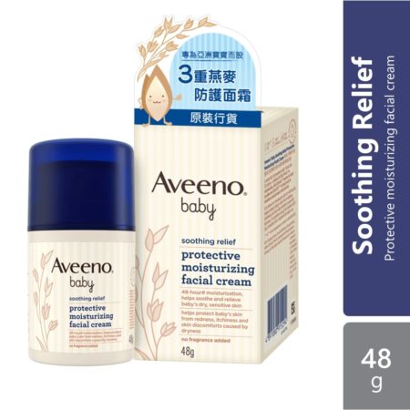 Aveeno Baby Soothing Relief Protective Moisturizing Facial Cream 48g