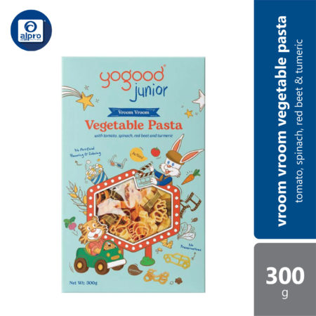 YOGOOD JUNIOR VEGETABLE PASTA VROOM VROOM 300G