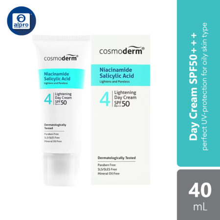 Cosmoderm Niacinamide Salicylic Acid Light Day Cream Spf50+++ 40ml