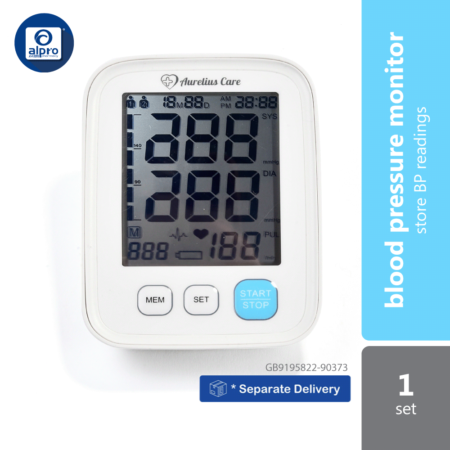 AURELIUS CARE Electronic Blood Pressure Monitor ABP-10B | AURELIUS CARE Monitor Tekanan Darah Elektronik ABP-10B