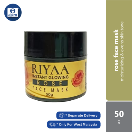 Riyaa Rose Face Mask 50g | Moisturizing & Evens Skin Tone