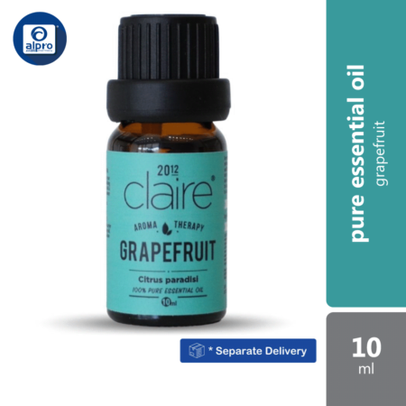 Claire Organics Grapefruit Pure Essential Oil (10ml)