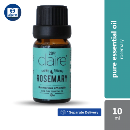 Claire Organics Rosemary Pure Essential Oil (10ml)