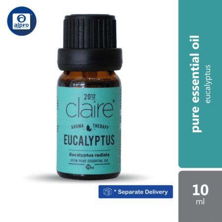 Claire Organics Eucalyptus Pure Essential Oil - 100% Imported from Australia