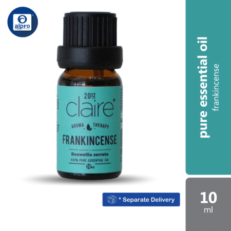 Claire Organics Frankincense Pure Essential Oil (10ml)