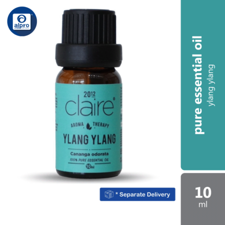 Claire Organics Ylang Ylang Pure Essential Oil (10ml)