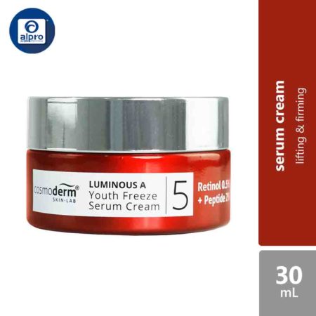 Cosmoderm Luminous A Youth Freeze Serum Cream 30ml