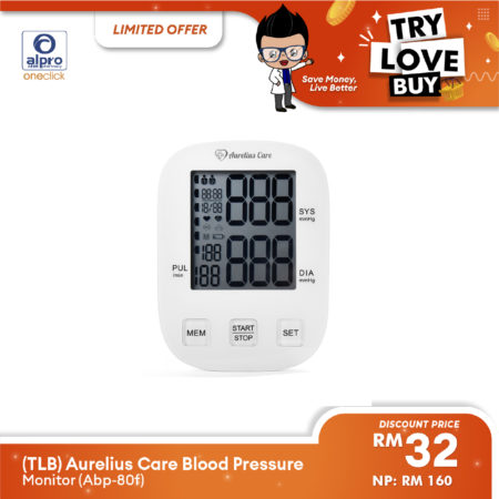 (TLB) Aurelius Care Blood Pressure Monitor (Abp-80f)