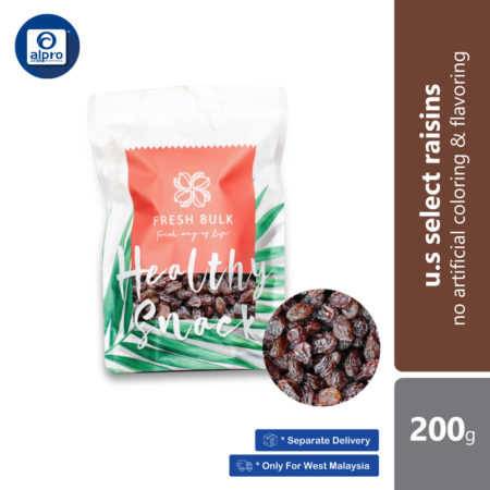 Fresh Bulk U.S Select Raisins 200g