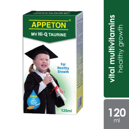 Appeton Multivitamin Hi-Q Taurine Syrup 120ml | Well-being