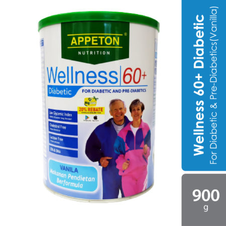 Appeton Wellness 60+ Vanilla 900g | Diabetes Formula