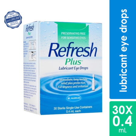 Allergan Refresh Plus Eye Drops 30x0.4ml