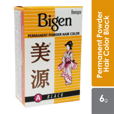 Bigen Powder Hair Dye Black A New 6g