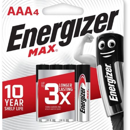 Energizer Max AAA 4s