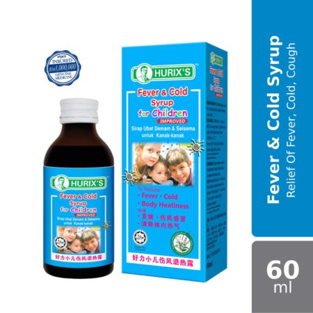 Hurixs Fevercold Syrup Children 60ml