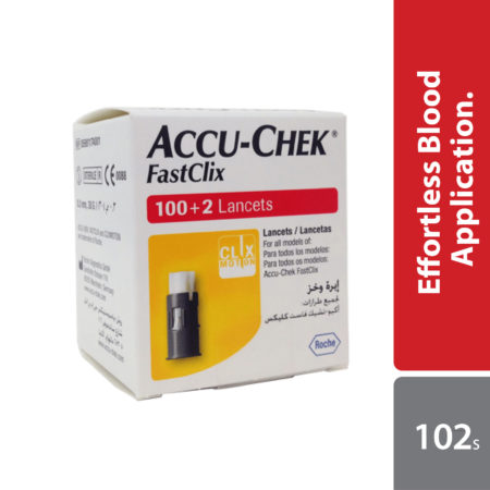 Accu-chek Fastclix Lancets 102s