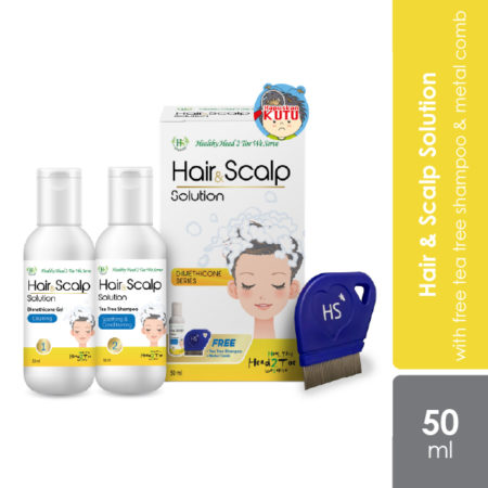 Hs Hair &scalp Solution 2 In 1 2x50ml