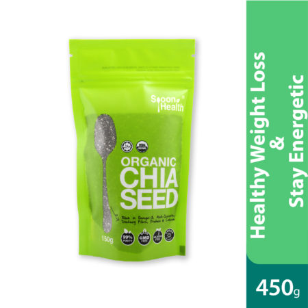 Spoon Health Organic Chia Seed 450g Pouch