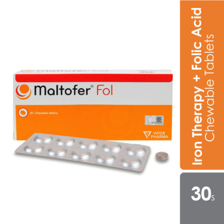 Maltofer Chewable + Folic Acid 30s | Rich in Iron