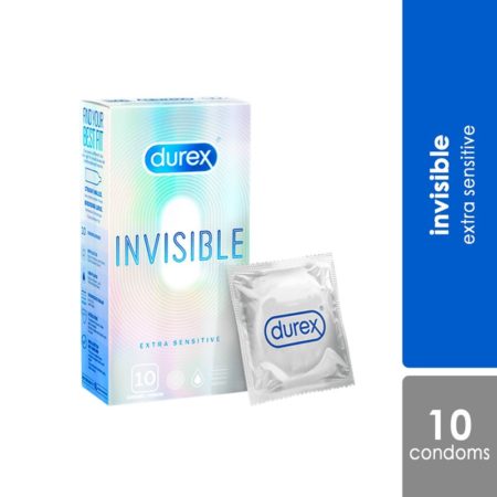 Durex Invisible Extra Thin Extra Sensitive Condom 10s