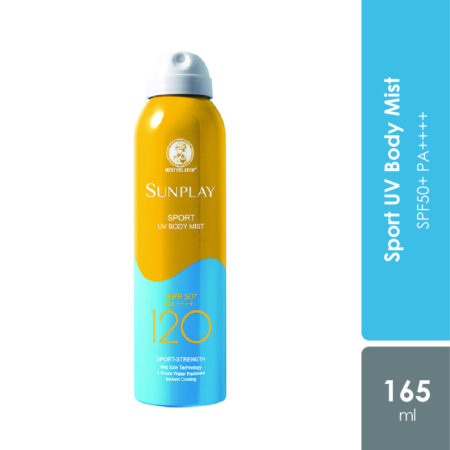 Sunplay Sport UV Body Mist SPF50+ Pa++++ 120 165ml | Instant Cooling