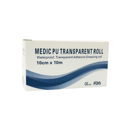 Medic Pu Transparent Roll 10cmx10m