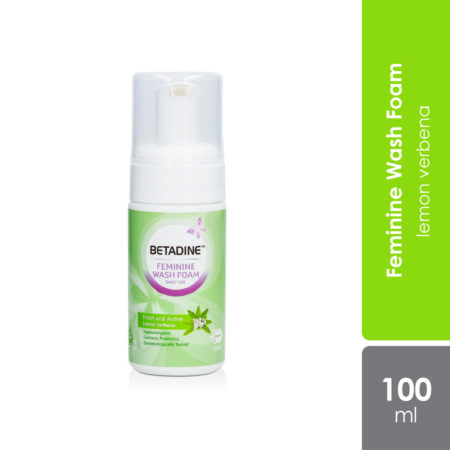 Betadine Feminine Wash Foam Fresh & Active 100ml