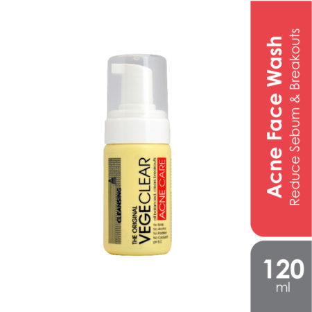 The Original Vegeclear Acne Care 120ml | Pimple Face Wash