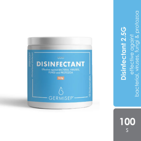 Germisep Disinfectant 2.5g Effervescent 100s