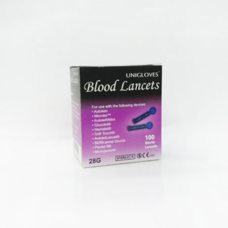 Unigloves Blood Lancets (round) 100s