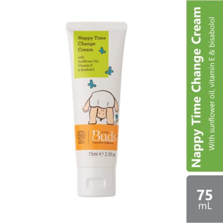 Buds Everyday Organics Nappy Time Change Cream 75ml