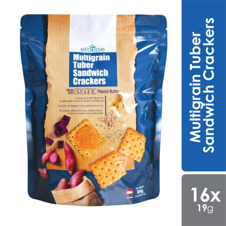 Etblisse Multigrain Tuber Sandwich Crackers 16x19g