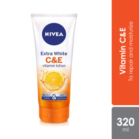 Nivea Extra White w Vitamin C & E Body Lotion 320ml | Repair & Moisturize Skin