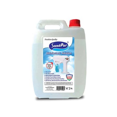 Scentpur Fogging Disinfectant Solution 5L | Kills 99.9% of Bacteria, Germs & Viruses