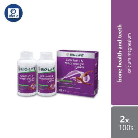 Bio-life Calcium Magnesium Plus 2x100s (exp: 11/2024)